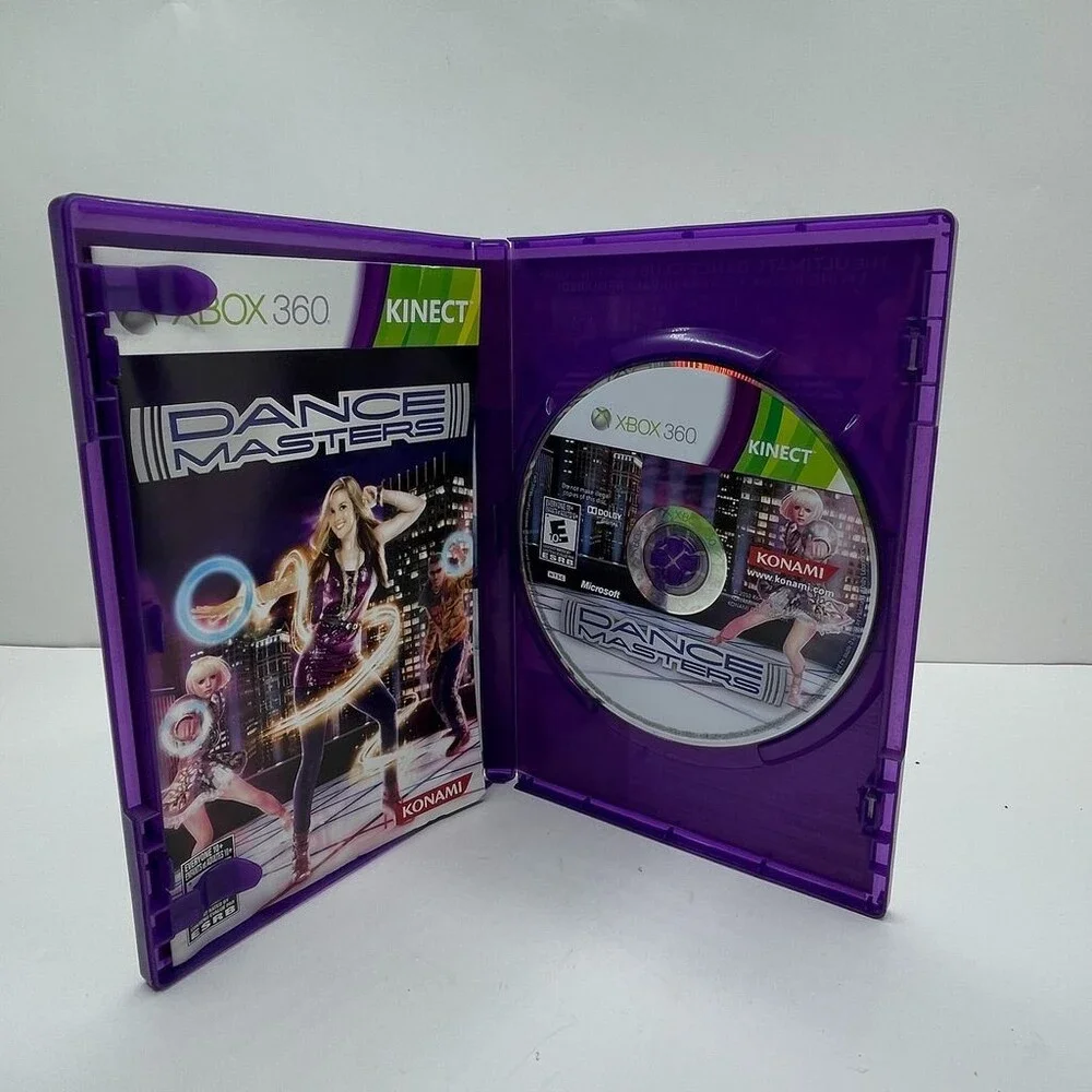 DanceMasters Kinect Sensor (Microsoft Xbox 360, 2010) Complete W/ Manual